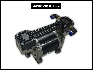 소형 진공펌프 DC 전압 12~24V 전류 1.5~4A 유량 33L/min 진공도 650mmHg 압력 6.5bar 모델 M6391-2P 기본 10대